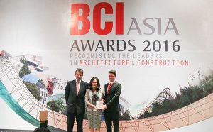the BCI Asia Top 10 Developers Awards for 2016